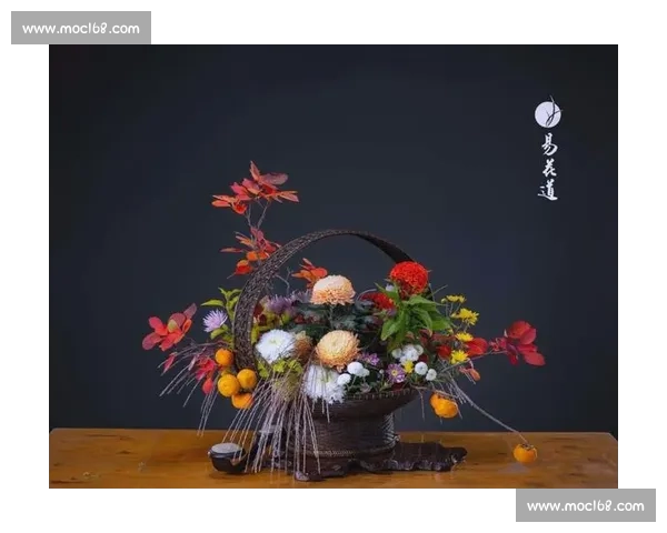 春意盎然艺术插花作品展示自然与美感的完美融合